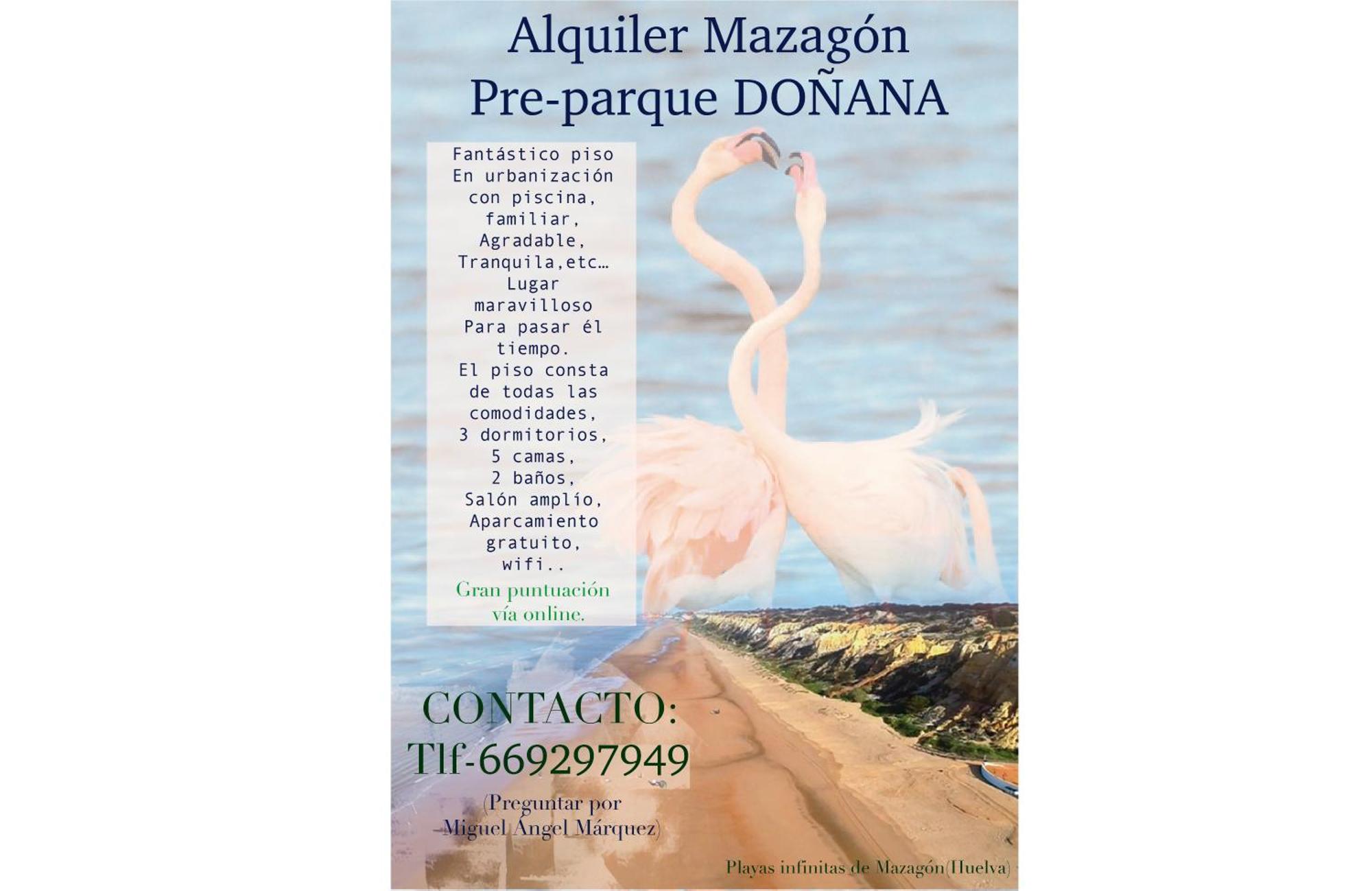 Alquiler Mazagon Pre-Parque Donana Apartamento Exterior foto